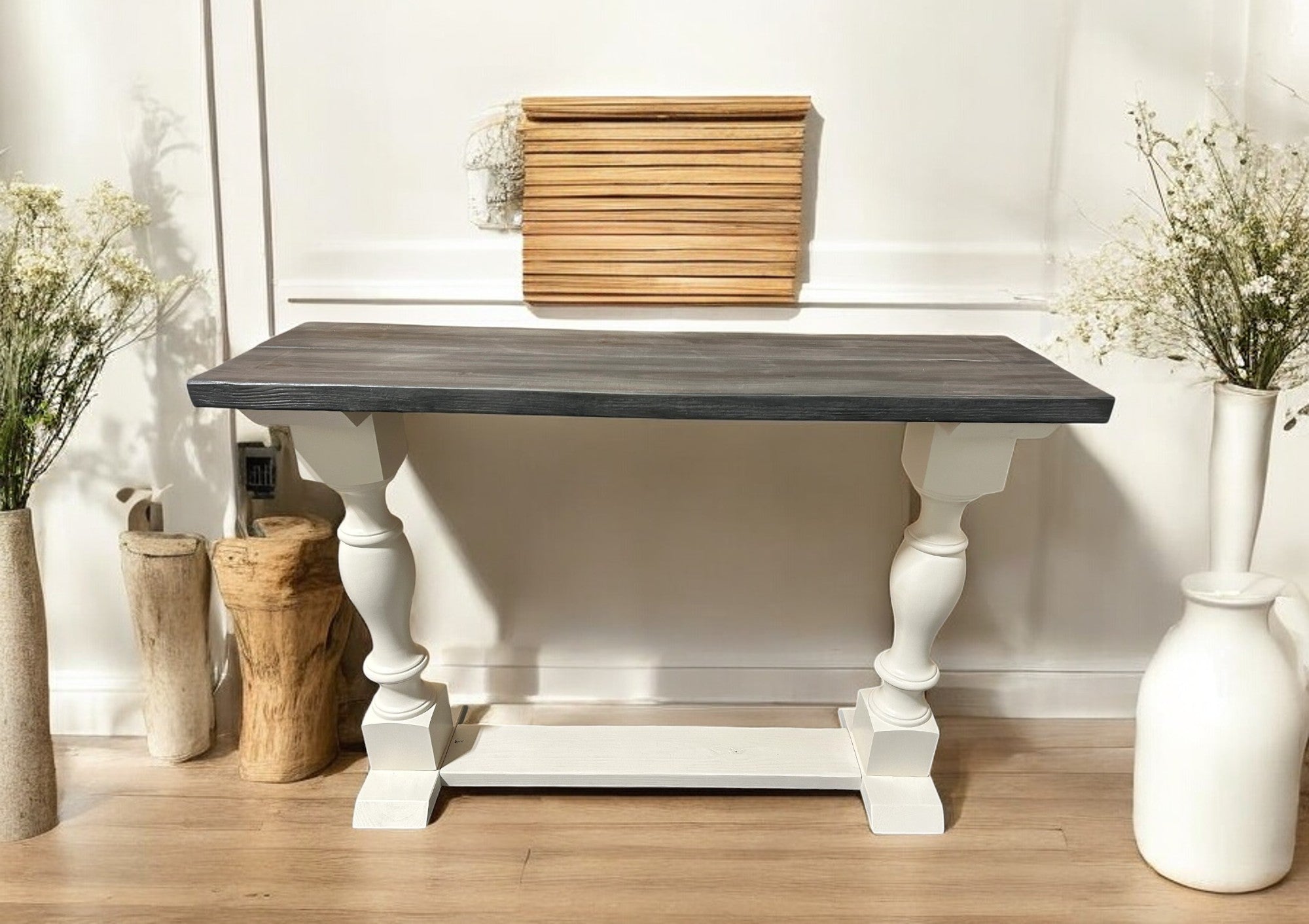 Gray console/sofa table selling